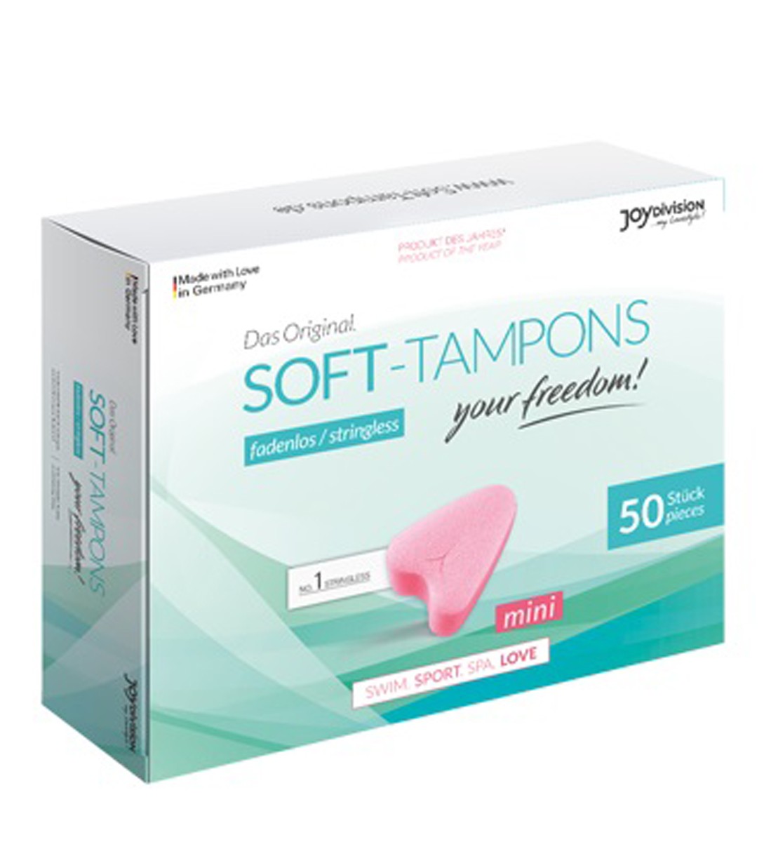 Joydivision Soft Tampons mini 50 Stück, fadenlos - vergleichen und günstig kaufen